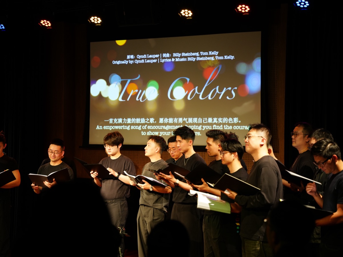 True Colours Male Choir performance